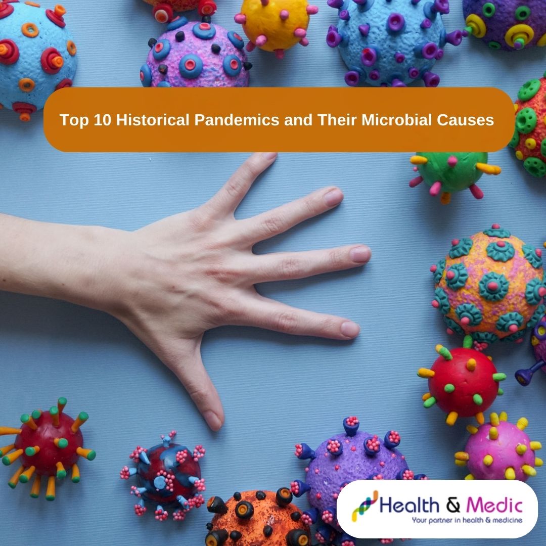 Top 10 Historical Pandemics and Their Microbial Causes